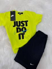 SİYAH ŞORTLU YAZLIK İKİLİ TAKIM