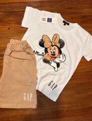 BEJ ŞORTLU YAZLIK İKİLİ TAKIM