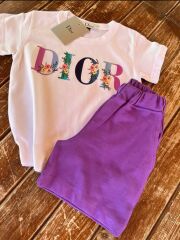 MOR ŞORTLU YAZLIK İKİLİ TAKIM