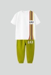 ÇİZGİ TASARIMLI İKİLİ TAKIM