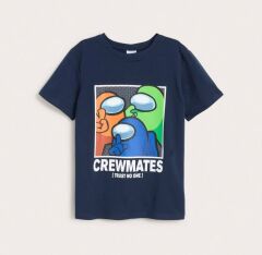 CREWMATES BASKILI TİŞÖRT